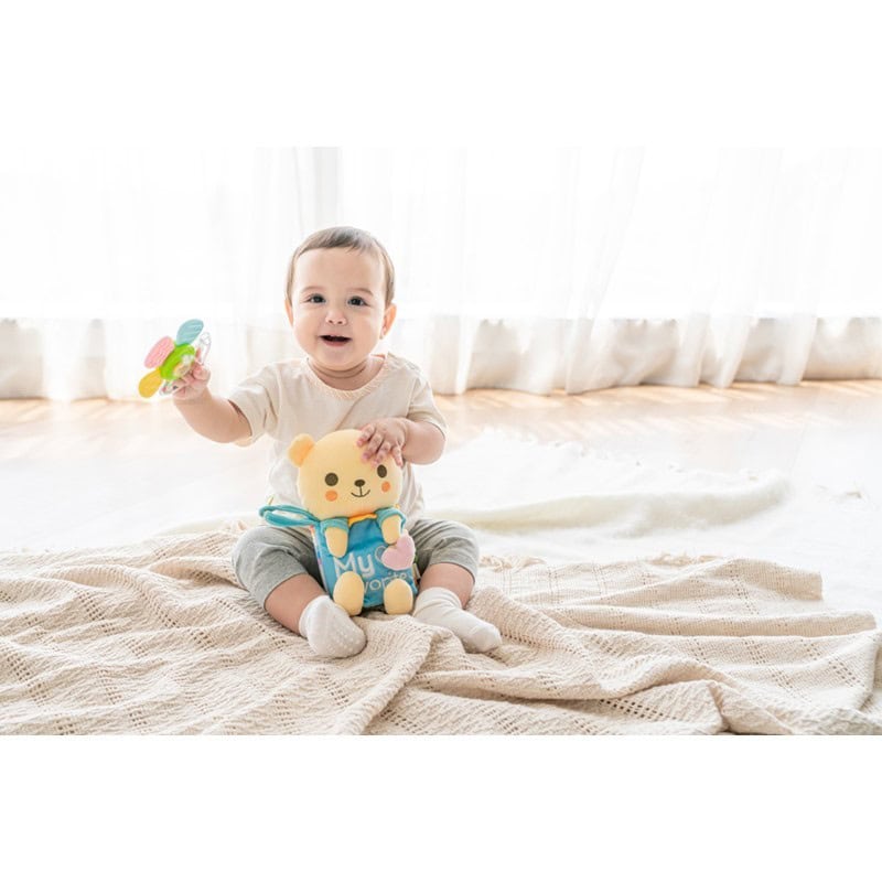 Combi Baby Sense & Discover Book Malo Bear | Applicable Age: 3 Momths+