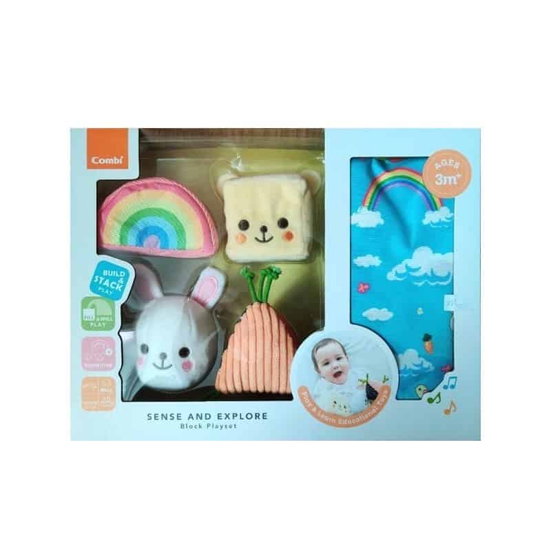 Combi Baby Sense & Explore Block Playset | Applicable Age: 6 Months+