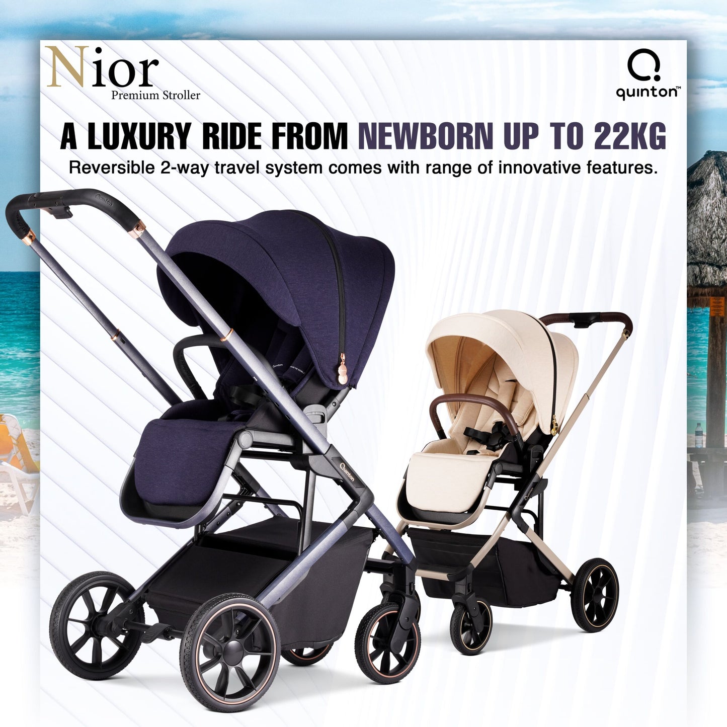 Quinton Nior Stroller Two Way Stroller