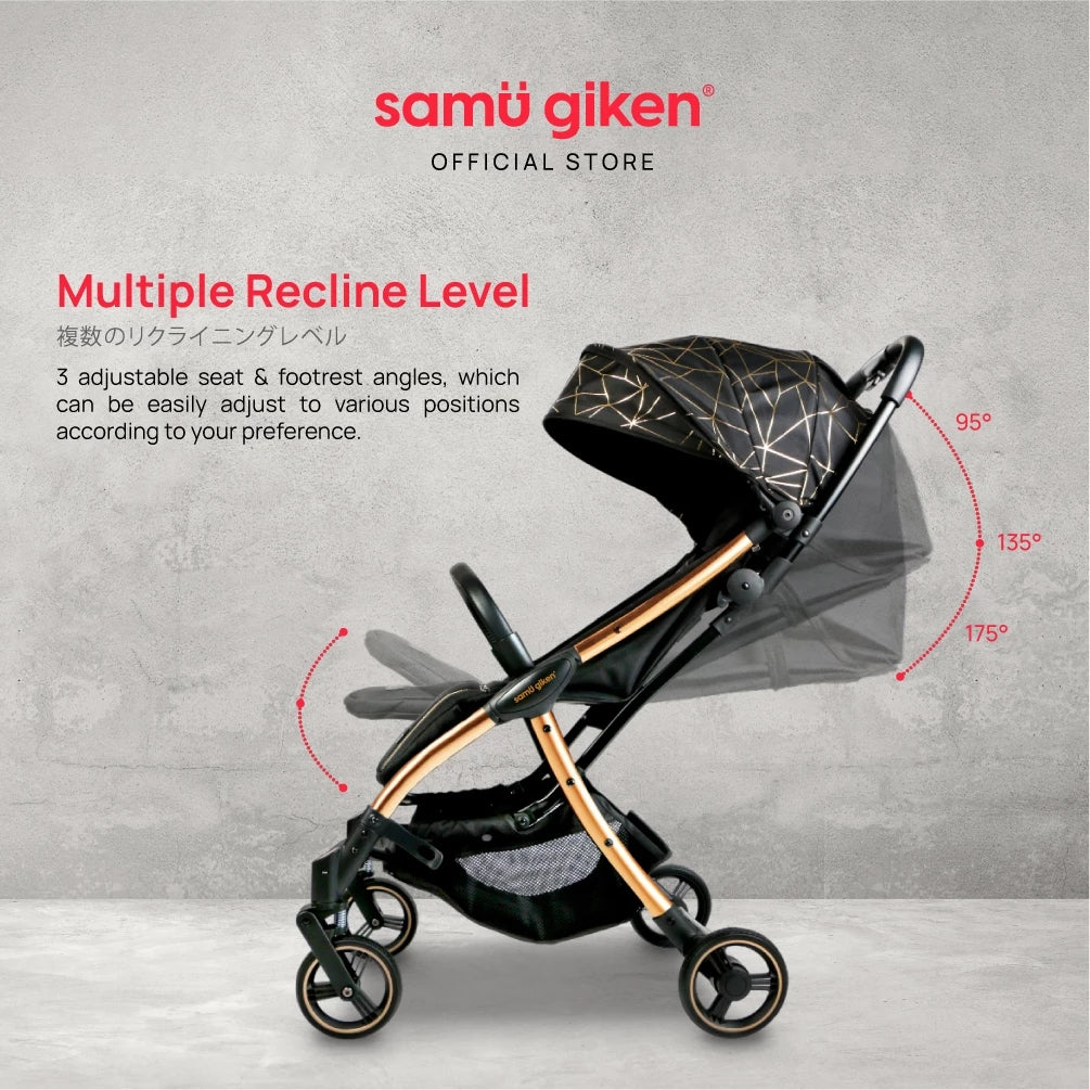 Samu Giken Megumi Auto Fold Baby Stroller