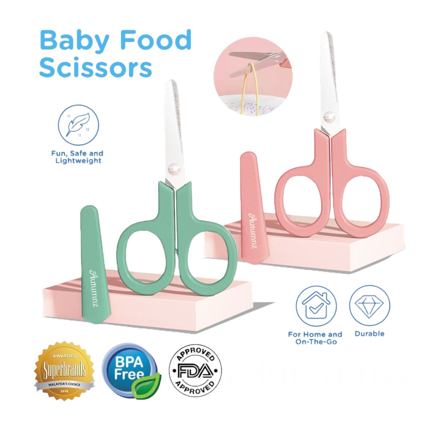 Autumnz BABY FOOD SCISSORS BFCSS-01