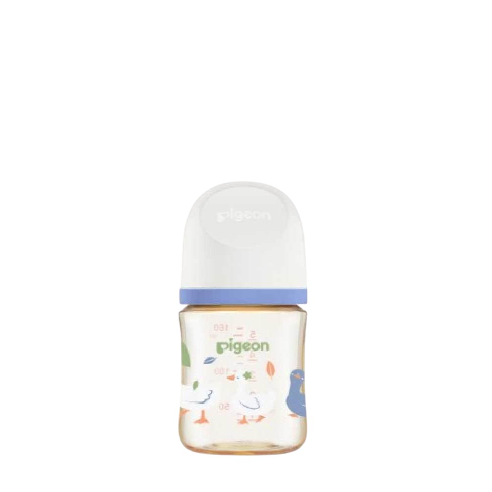 Pigeon Wide Neck PPSU Nursing Bottle and New SofTouch PPSU Baby Bottle 160ml