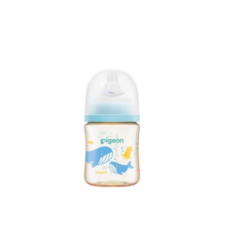 Pigeon Wide Neck PPSU Nursing Bottle and New SofTouch PPSU Baby Bottle 160ml