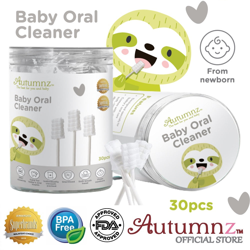 Autumnz Baby Oral Cleaner (30 Pcs) BOC-30