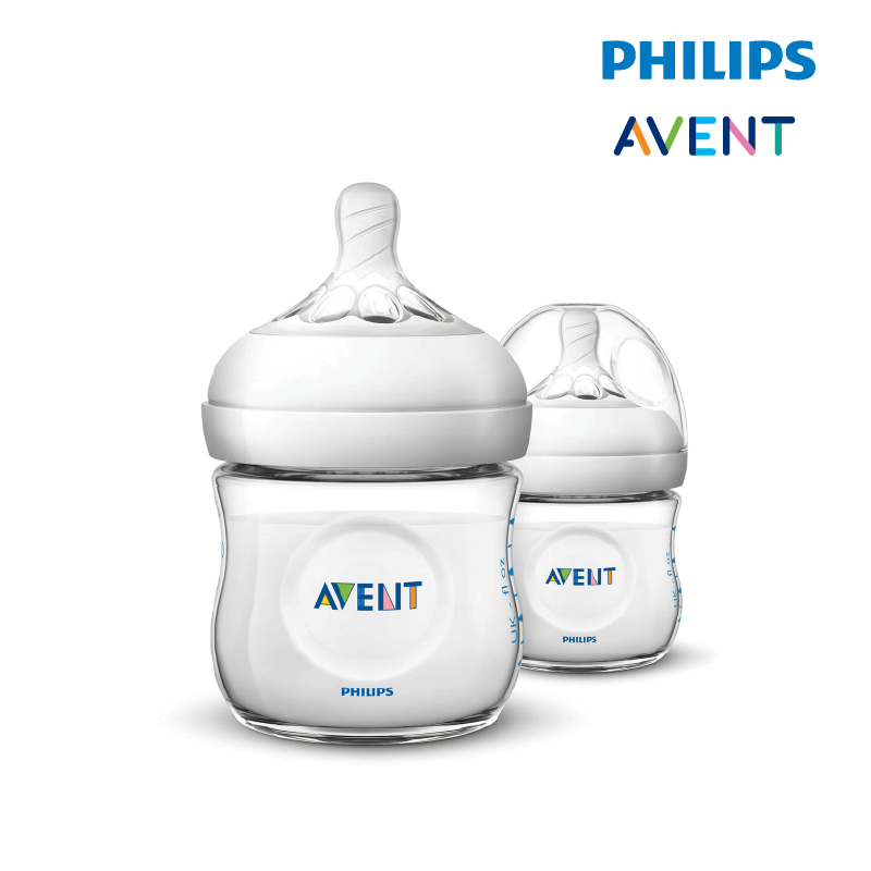 Philips Avent Natural Bottle Natural 2.0 (Twin Pack) 4oz/9oz/11oz