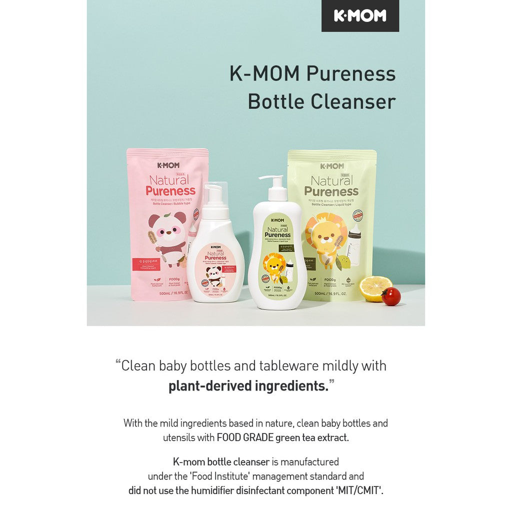 K-MM BABY BOTTLE CLEANSER - BUBBLE REFILL