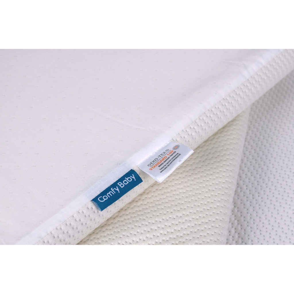 Comfy Baby Travel Mattress Set Topper Cover (60 x 120 x 3cm)