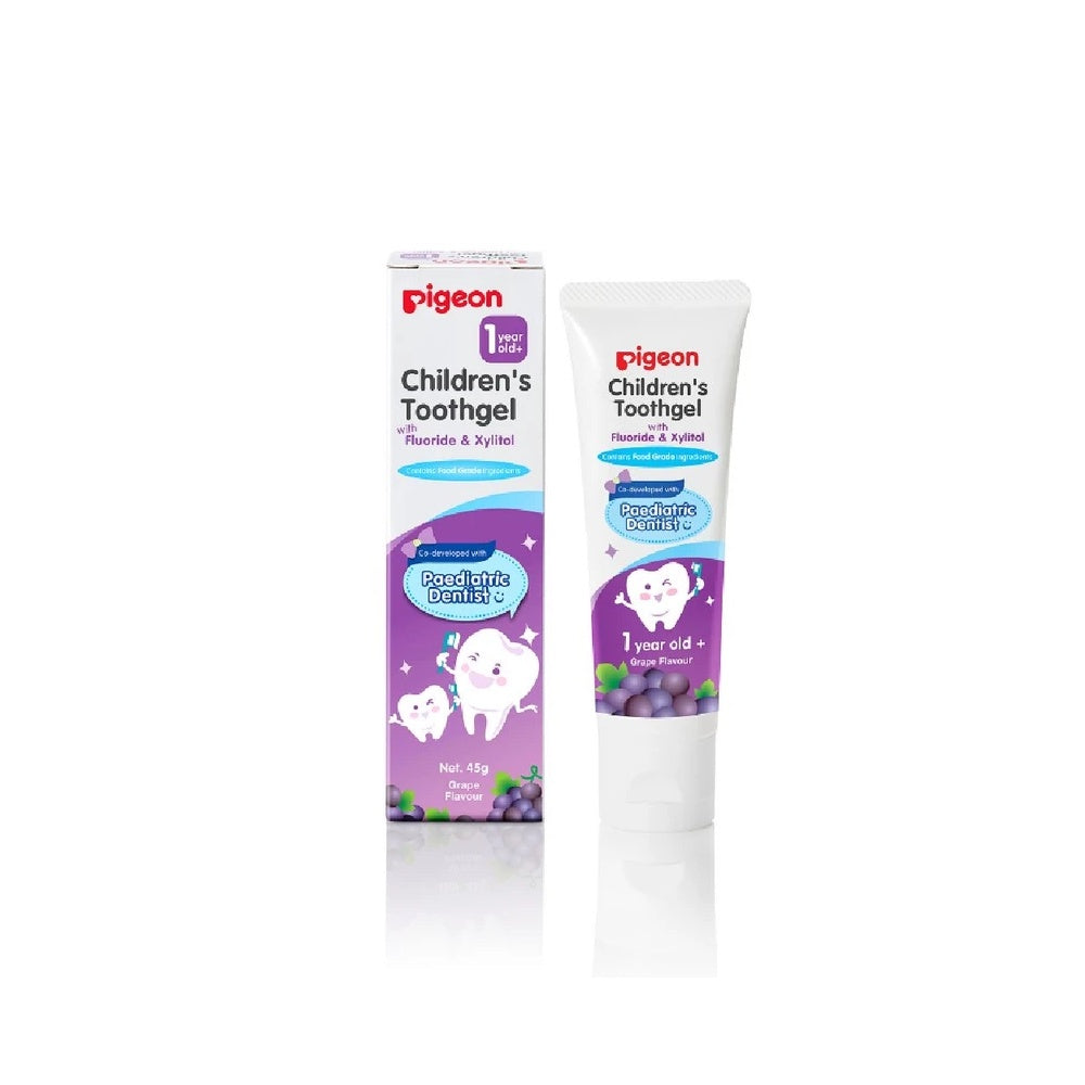 Pigeon Children Tooth Gel 45G (Grape/ Natural)