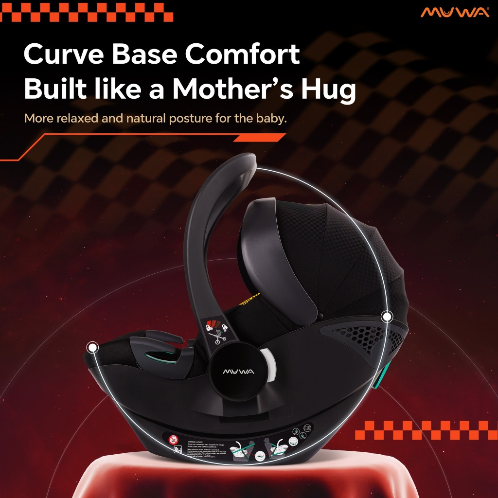 Muwa Noar R129 i-size Carrier Car Seat Baby Newborn-85cm
