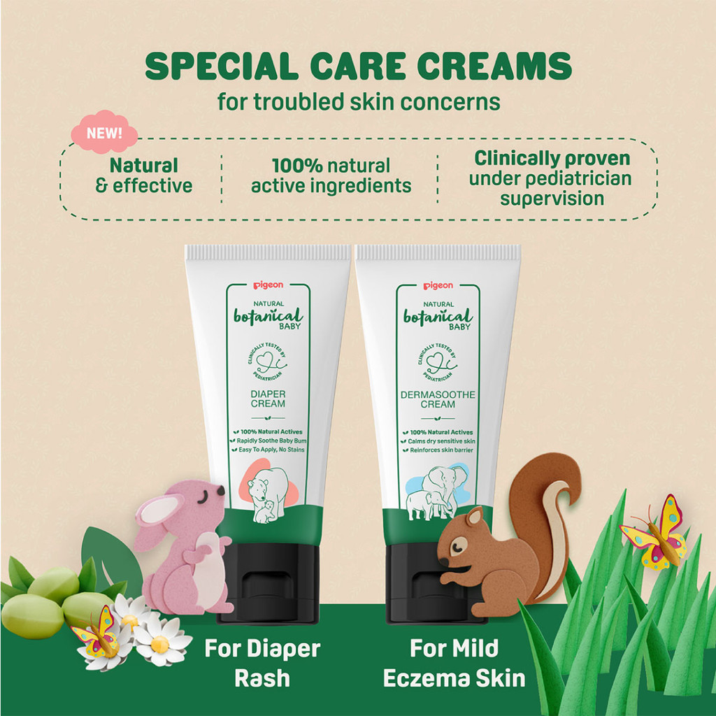 PIGEON Natural Botanical Baby Diaper Cream 50ml