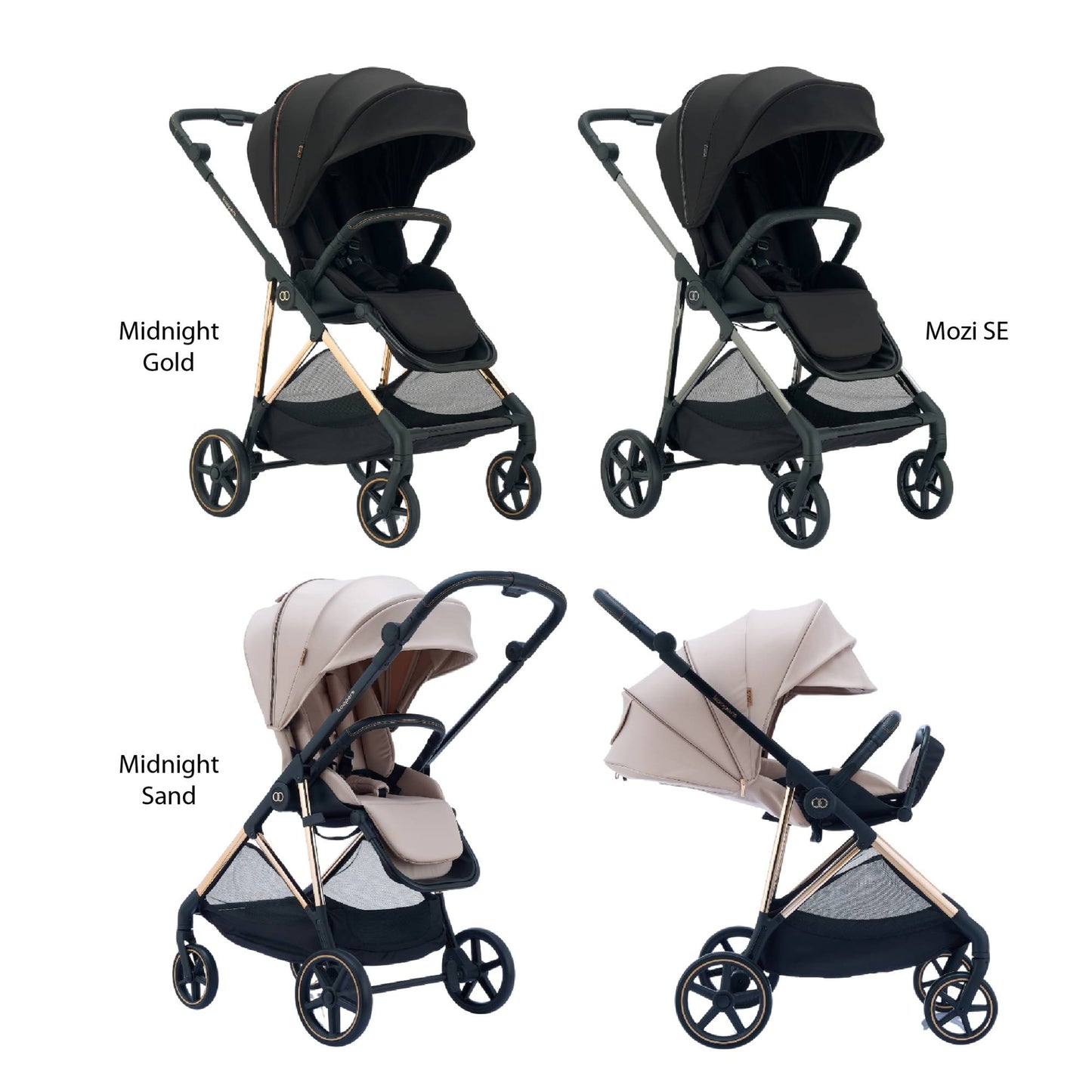 Koopers Mozi 2 Way Facing Stroller(UPGRADED VERSION)