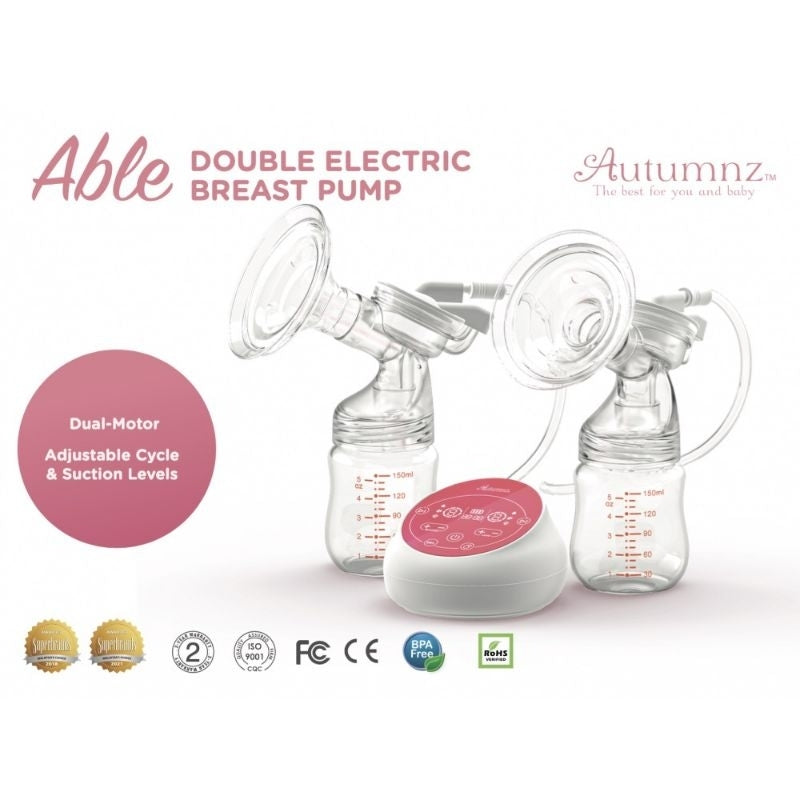 Autumnz ABLE DOUBLE ELECTRIC BREASTPUMP WITH DUAL MOTOR DOEBP 8008
