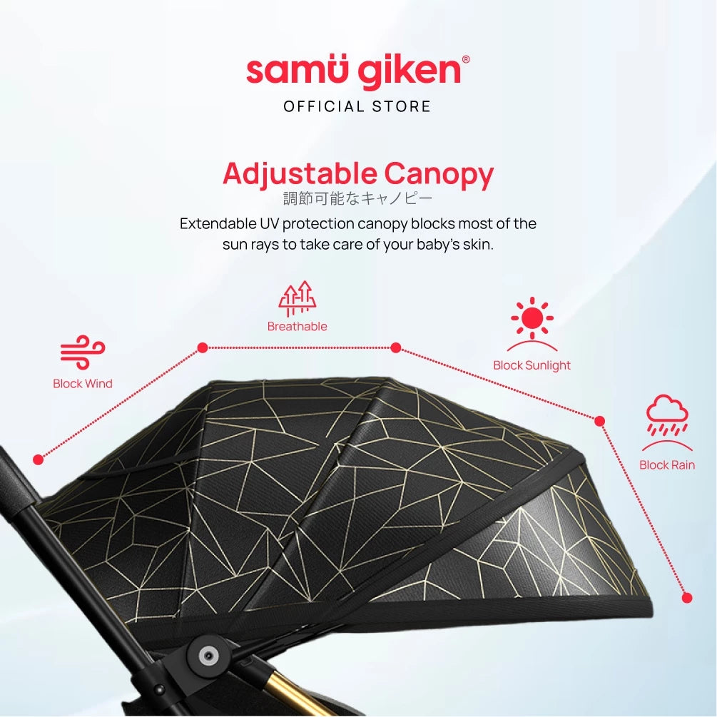Samu Giken Megumi Auto Fold Baby Stroller