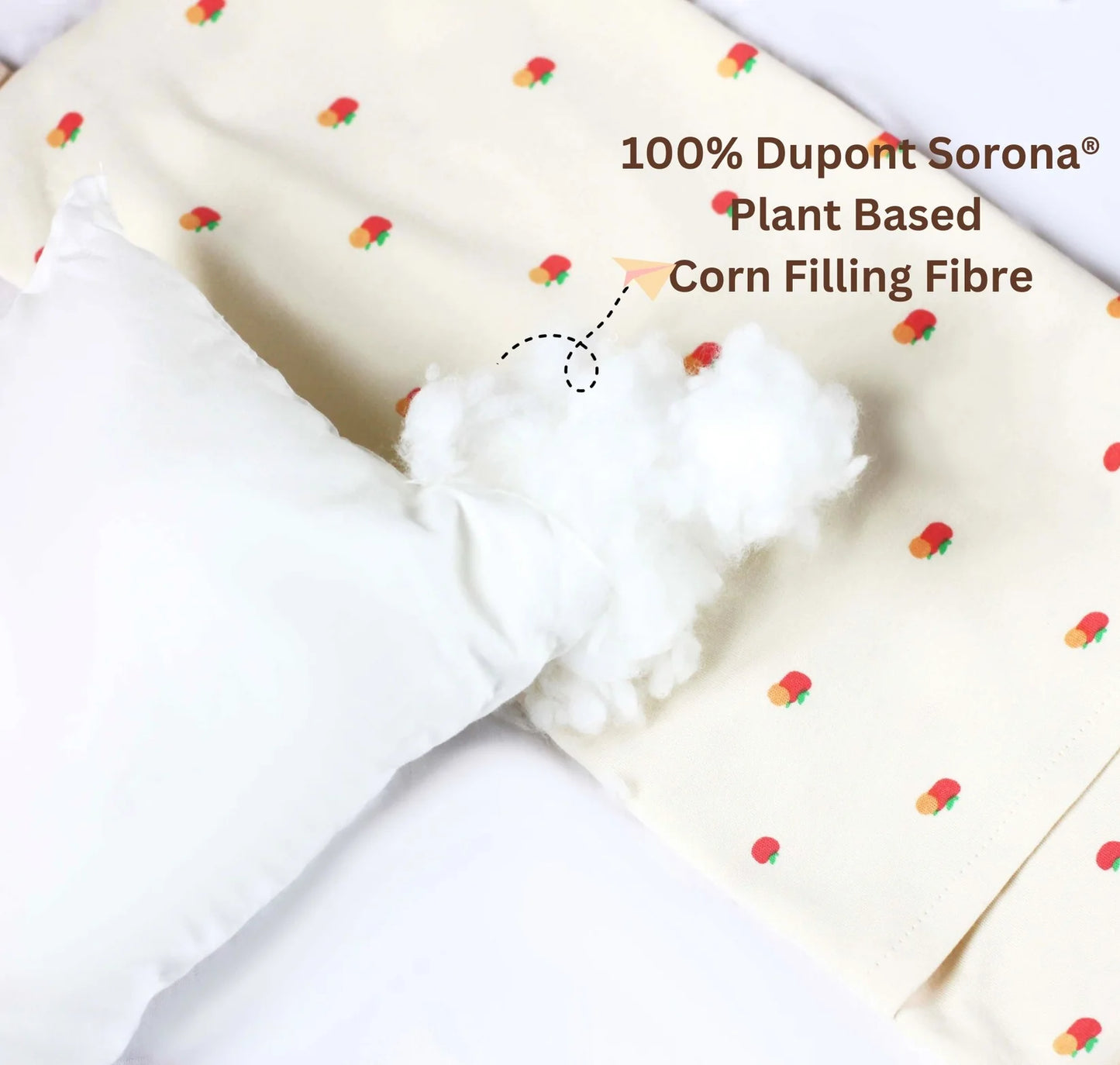 Cuddle Dream Baby Pillow with Plant-based fibre filling