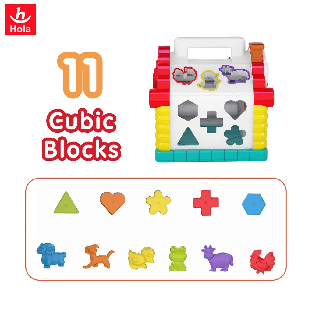 Hola Activity House Shape Sorter