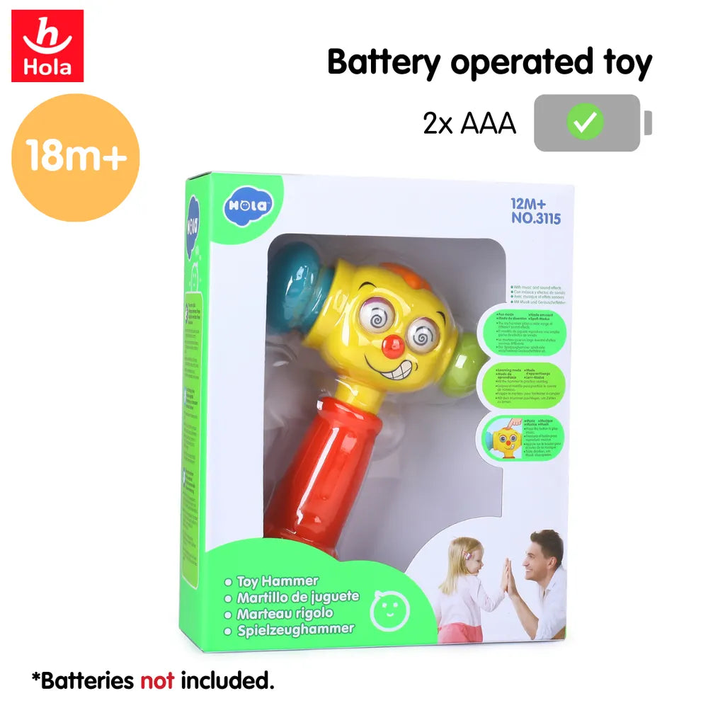 Hola Toy Hammer (with Music, Light, Counting)