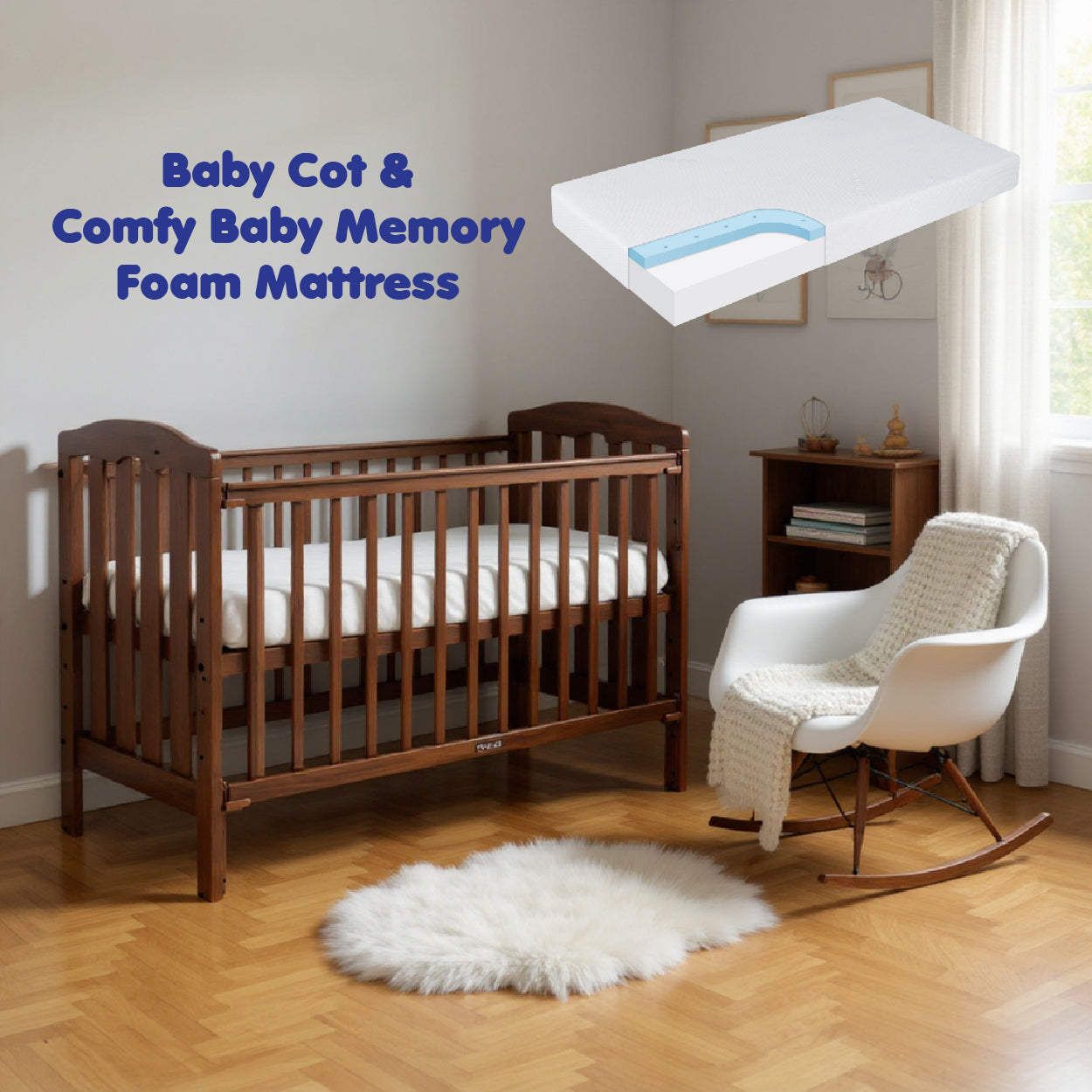 Baby Cot SDB 866 130x70cm