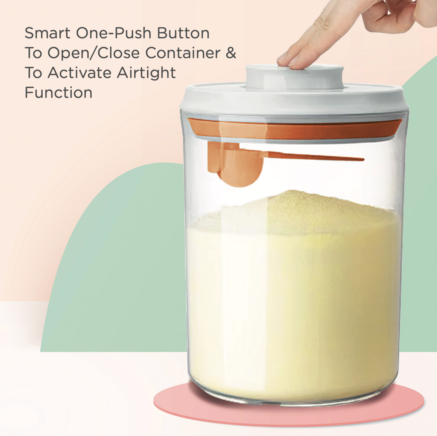 Autumnz - One-Push Airtight Food Storage Container
