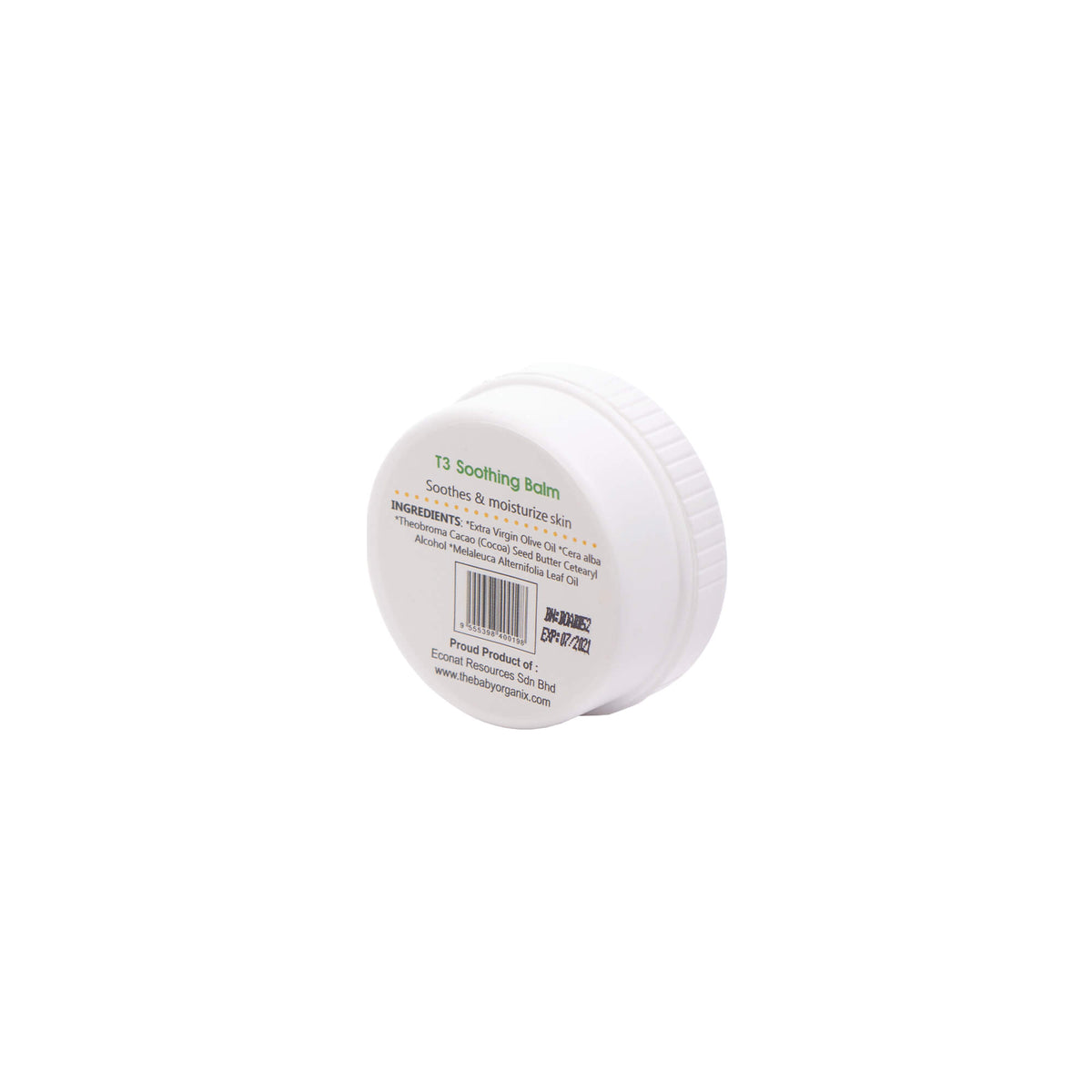 Baby Organix T3 Soothing Balm