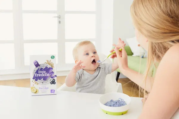 Little Freddie Simply Baby Rice (6m+) / blueberry & banana 7 grain porridge