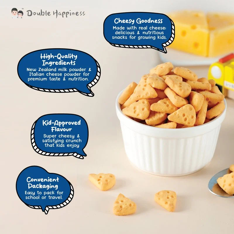 Double Happiness Baby Cheese Cookies 100G (12m+)