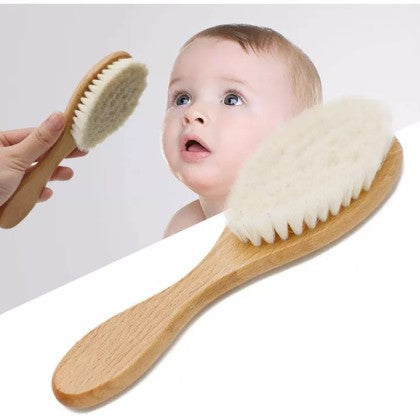 Autumnz - Wooden Baby Hair Brush