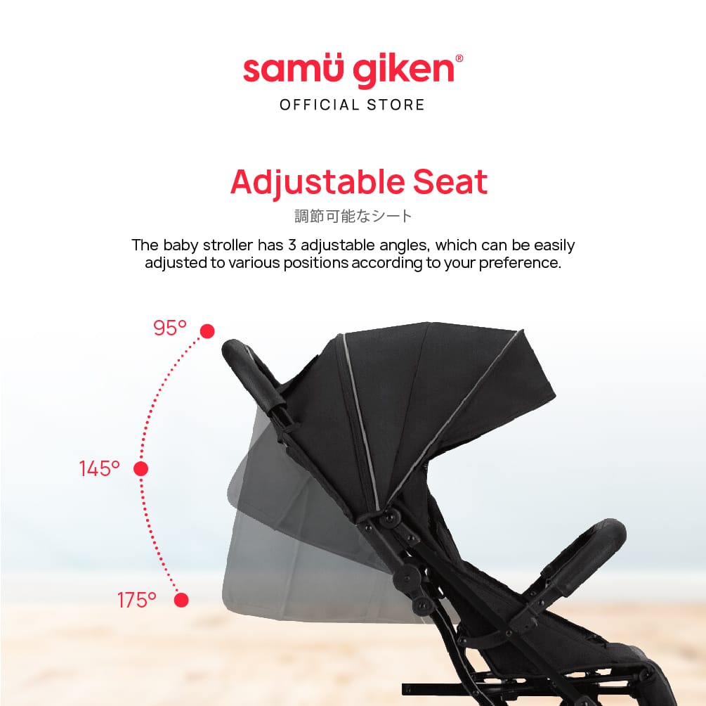 Samu Giken Stroller(Auto Fold), Model;EZFOLD-K1