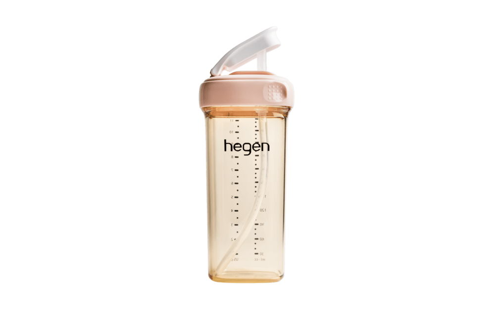 Hegen PCTO™ 330ml/11oz Straw Cup PPSU(Pink)