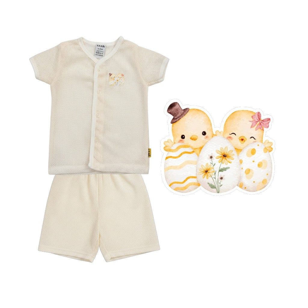 BBIBEE- Newborn Baby Girl Eyelet Clothing Set (0-6,6-12,12-18 months)