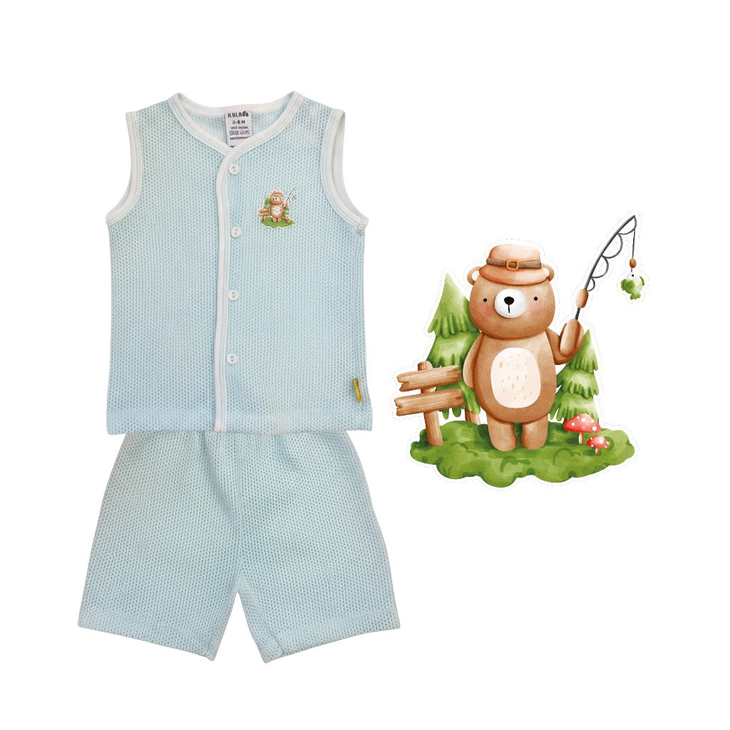 BBIBEE- Newborn Baby Girl Eyelet Clothing Set (0-6,6-12,12-18 months)