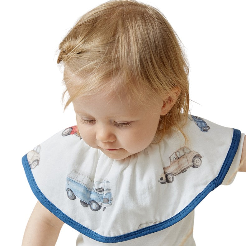 BBIBEE Muslin Cloth 360 Elastic Drooling Bib