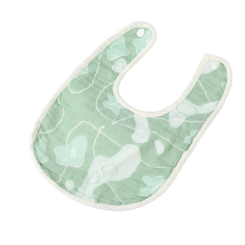 BBIBEE Minky Dot Baby Drooling Bib