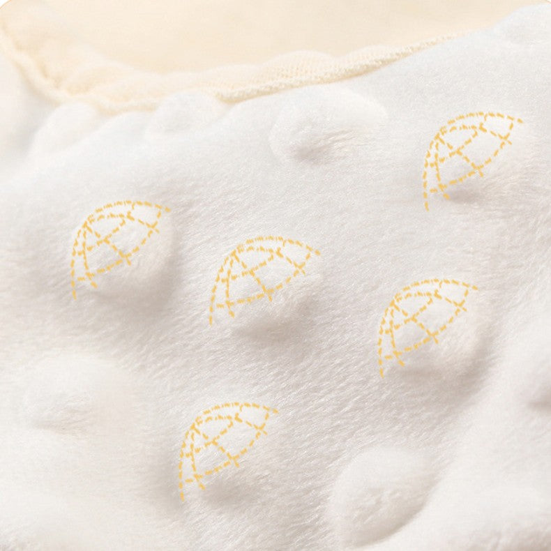 BBIBEE Minky Dot Baby Drooling Bib