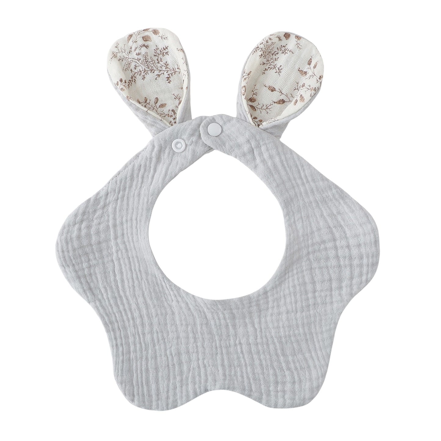BBIBEE - Muslin Bib with 3D Animal Ears