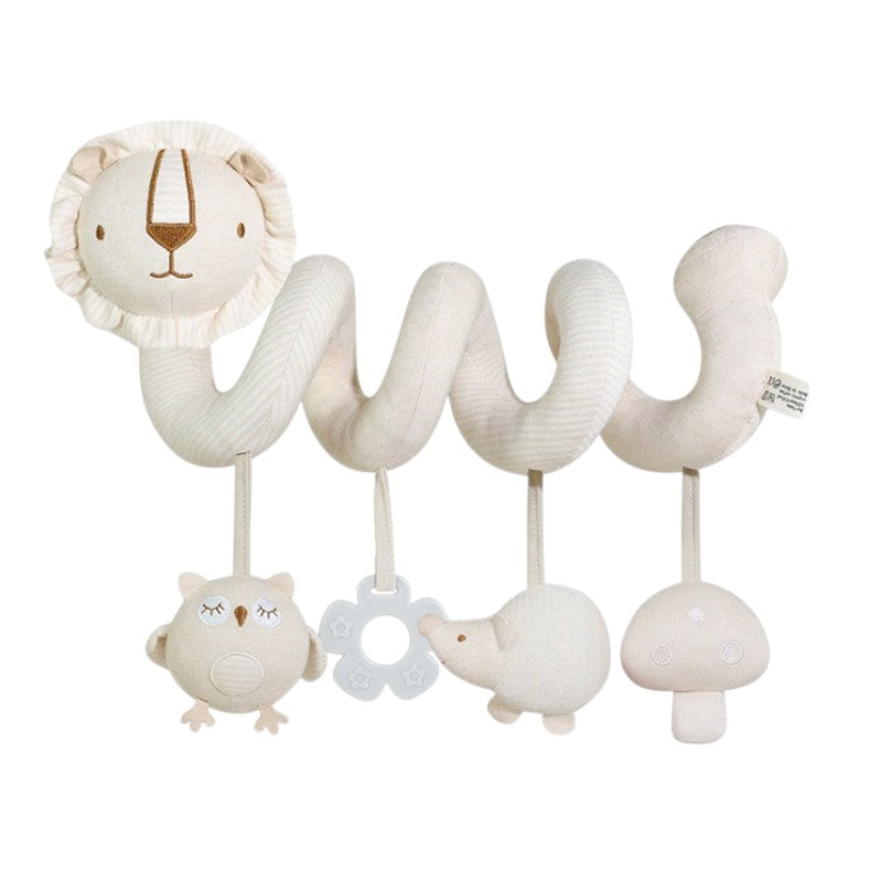 Spiral Plush Toy Organic Fabric