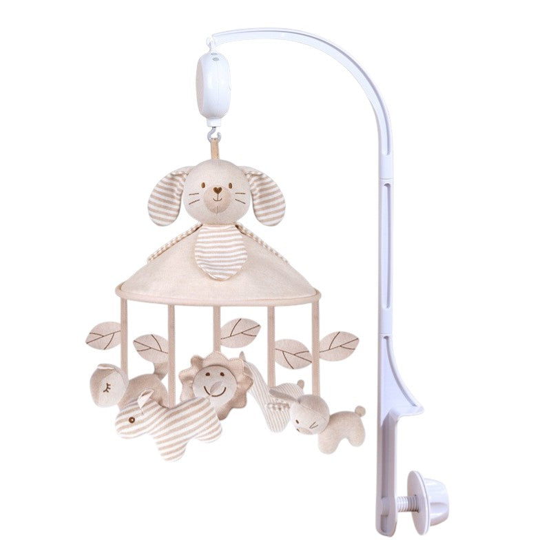 Crib Musical Mobile with Music Box for Infants Featuring Animal, with 12 Songs