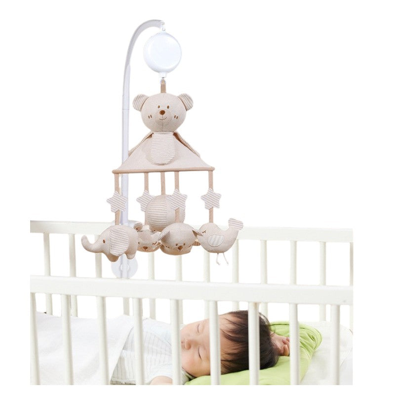 Crib Musical Mobile with Music Box for Infants Featuring Animal, with 12 Songs