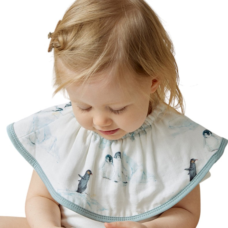 BBIBEE Muslin Cloth 360 Elastic Drooling Bib