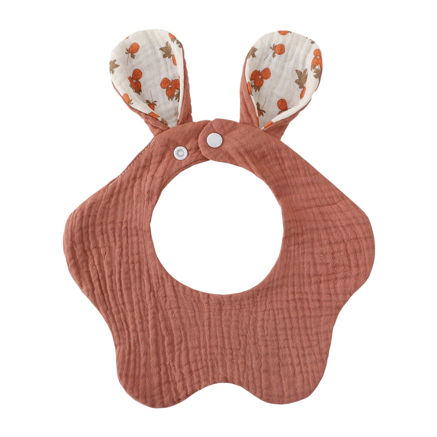 BBIBEE - Muslin Bib with 3D Animal Ears