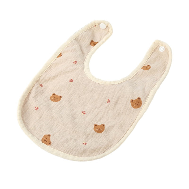 BBIBEE Minky Dot Baby Drooling Bib