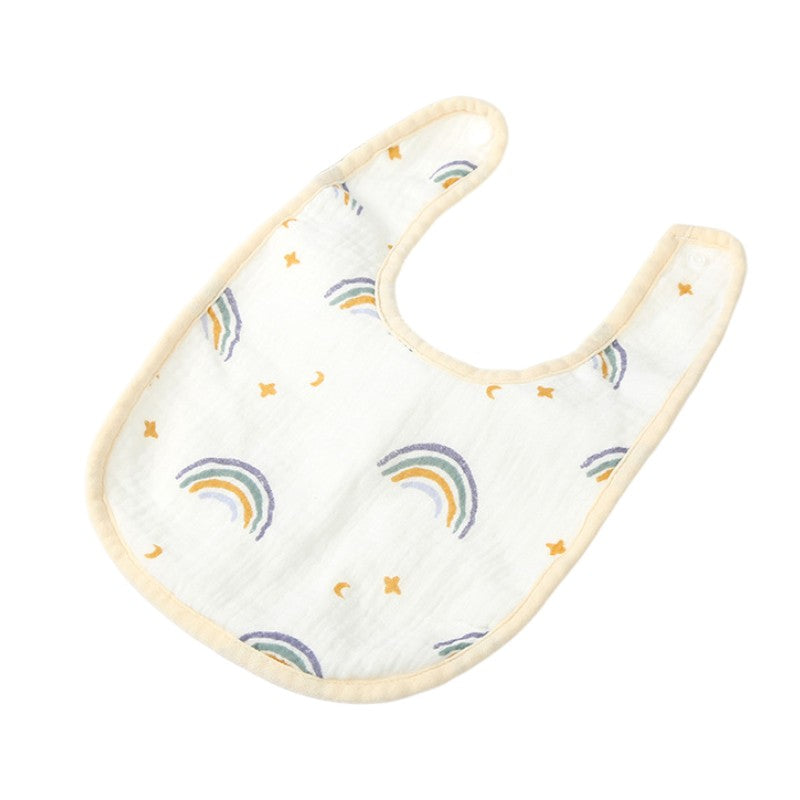 BBIBEE Minky Dot Baby Drooling Bib