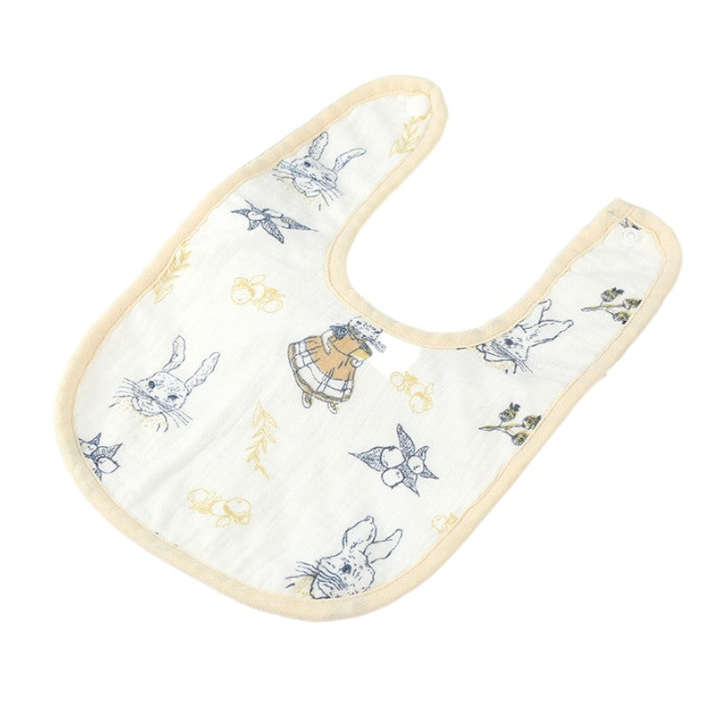 BBIBEE Minky Dot Baby Drooling Bib