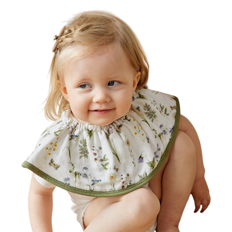 BBIBEE Muslin Cloth 360 Elastic Drooling Bib