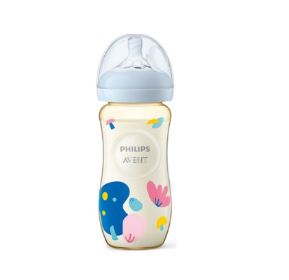 Philips Avent Natural PPSU Baby Bottle Single Pack & Twin Pack 4oz/9oz/110z