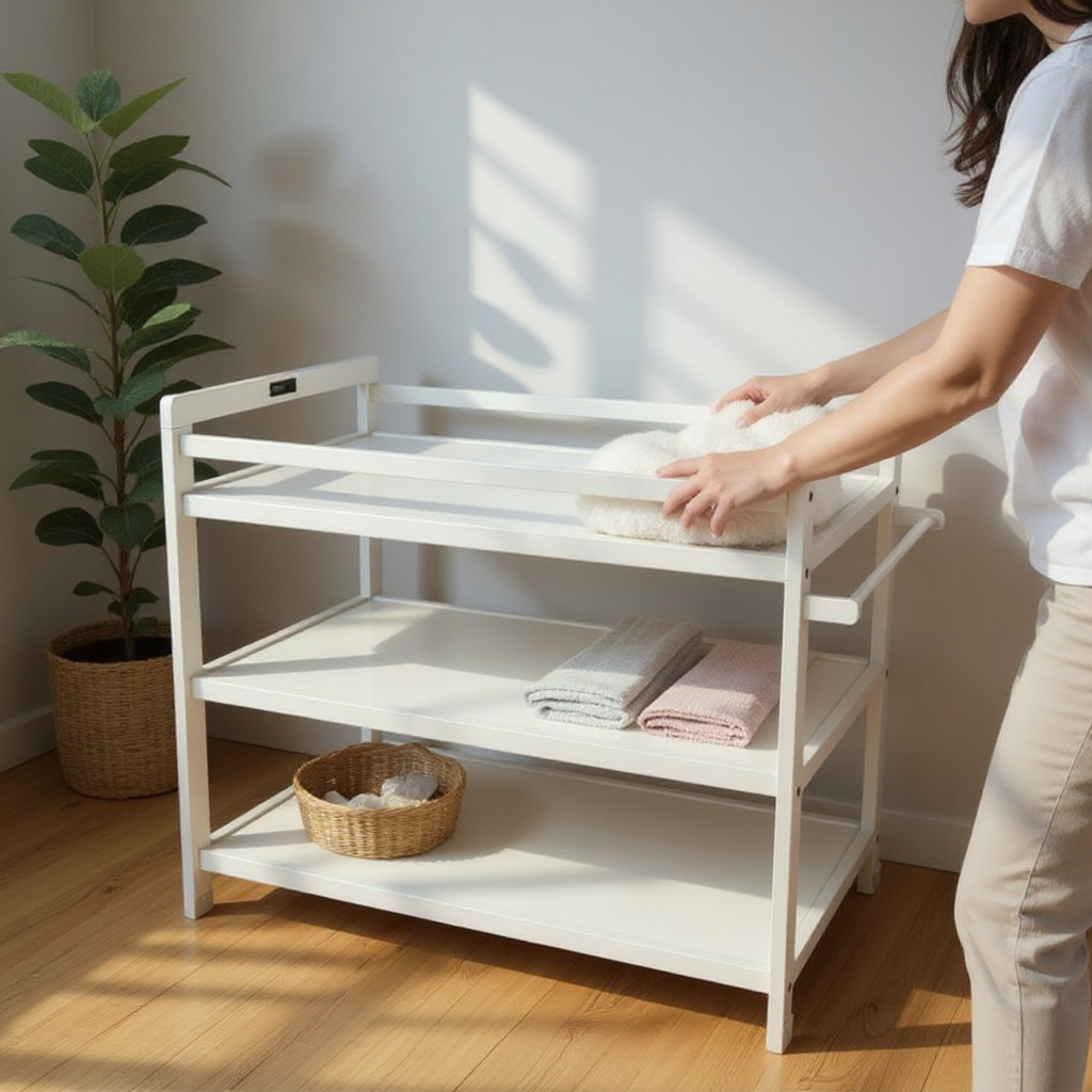 Wooden Changing Table SDCT K001