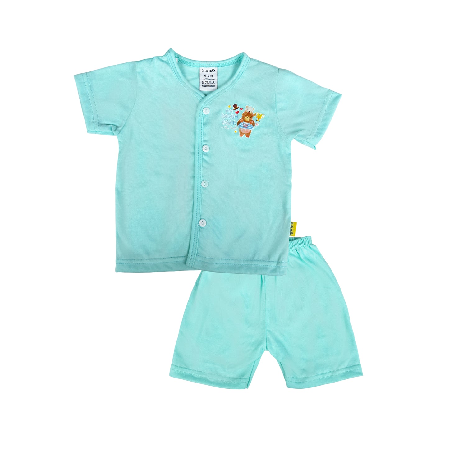 BBIBEE- newborn 100% cotton Suit Set 0-6, 6-12, 12-18 months