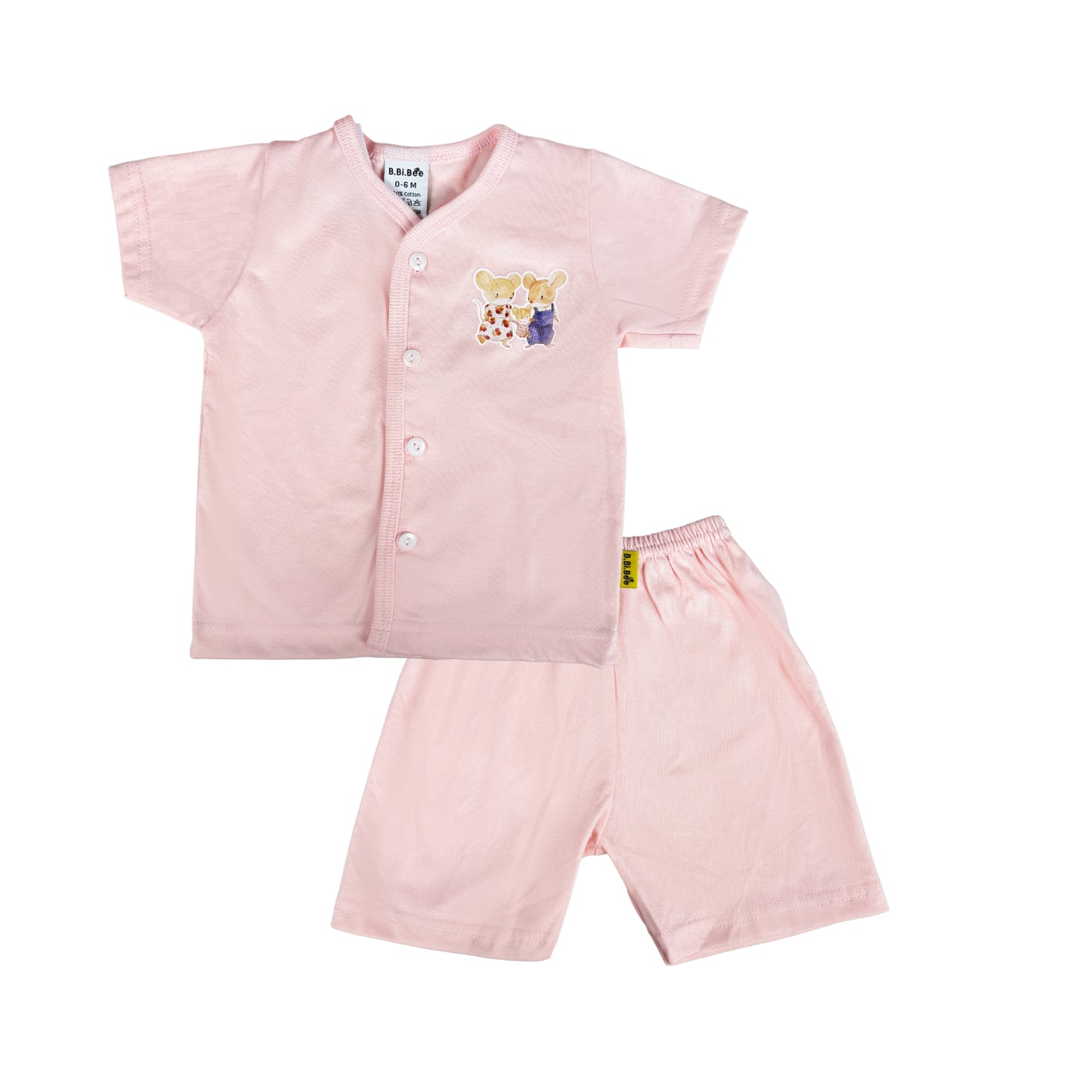 BBIBEE- newborn 100% cotton Suit Set 0-6, 6-12, 12-18 months