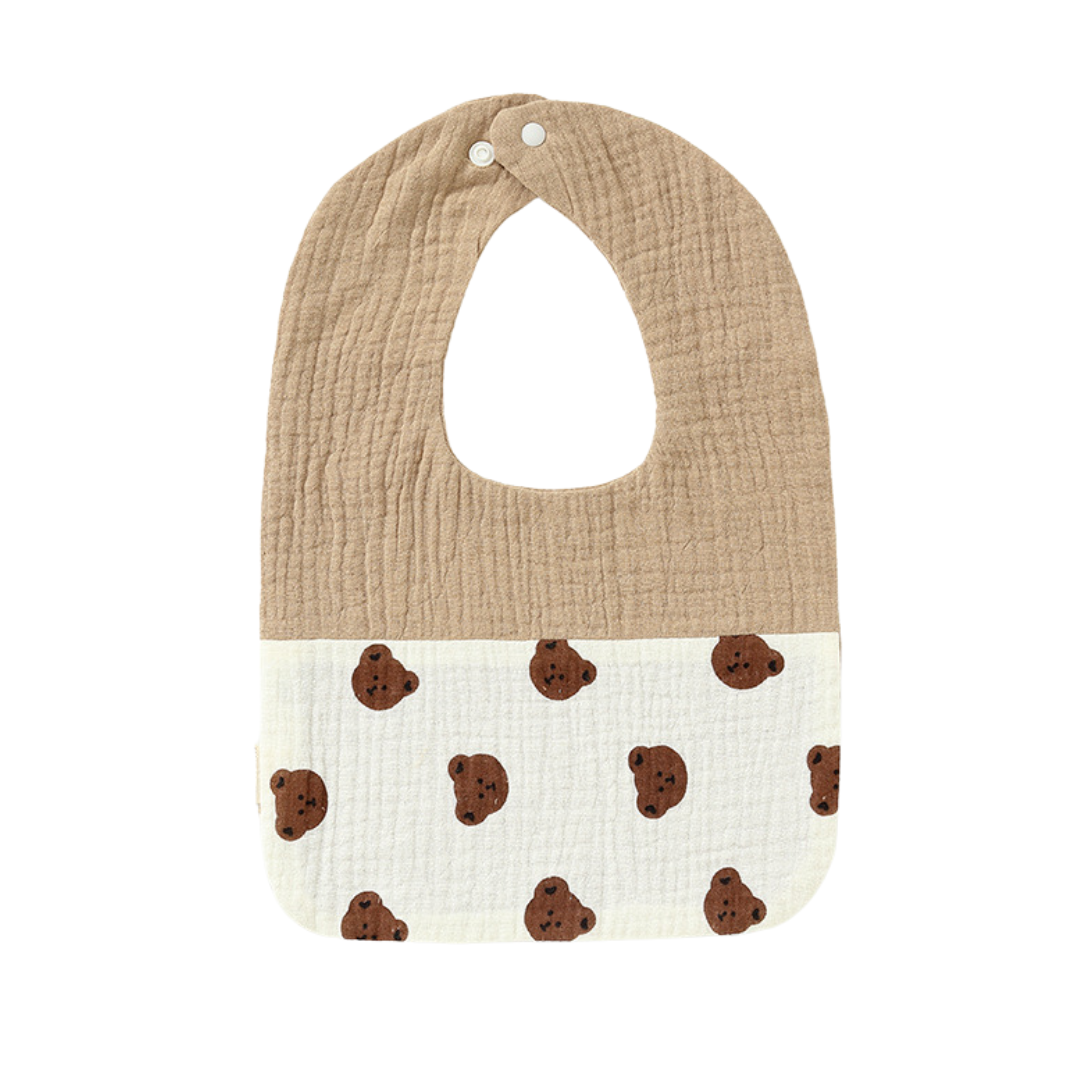 BBIBEE - Baby Muslin Baby Bib Baby Bibs Baby Drooling Bibs Cotton Bibs