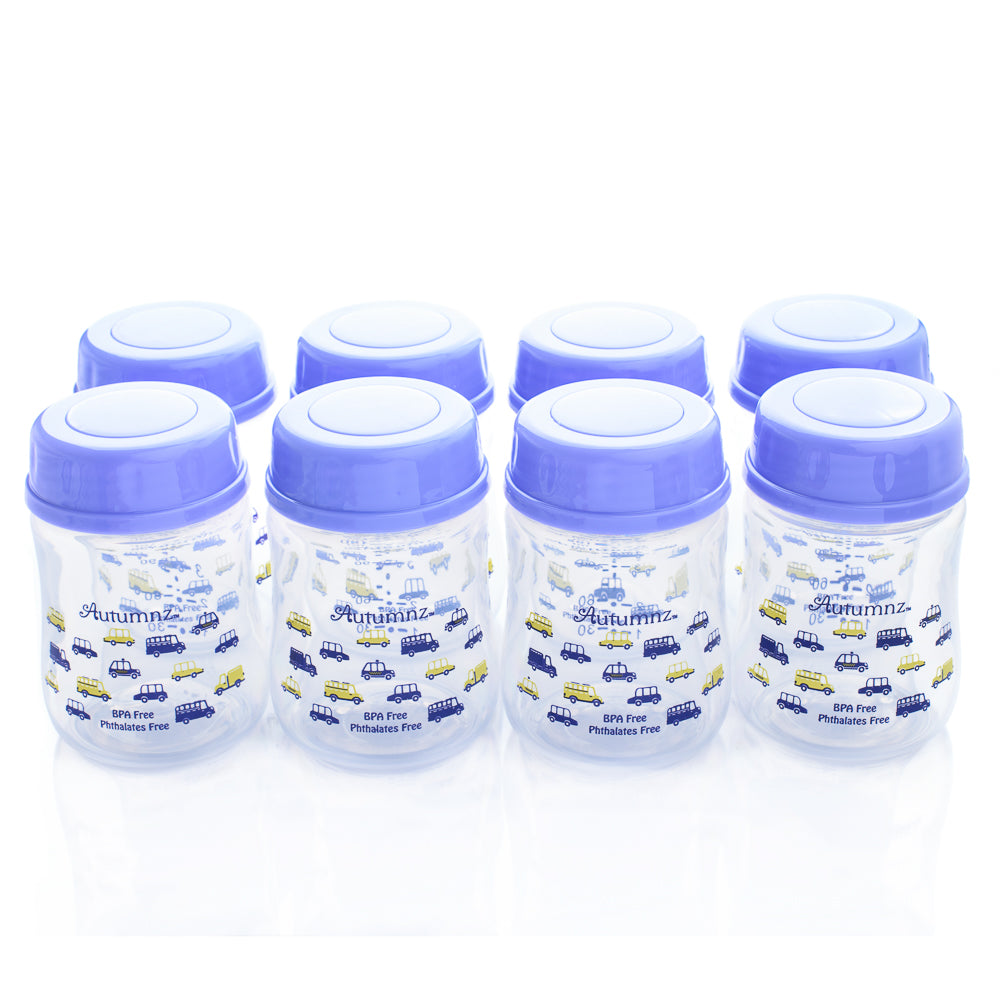 Autumnz-Wide Neck Breastmilk Storage Bottles *5oz* (8 btls)