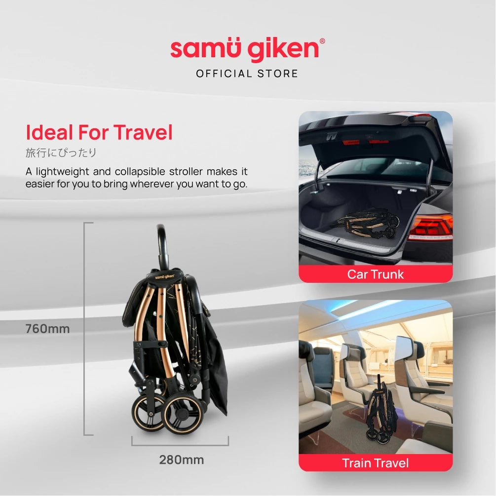 Samu Giken Megumi Auto Fold Baby Stroller